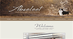 Desktop Screenshot of absolootaussies.com